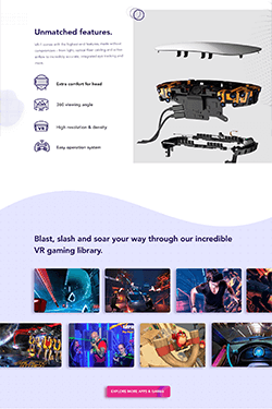 Hosting Company Layout Preview