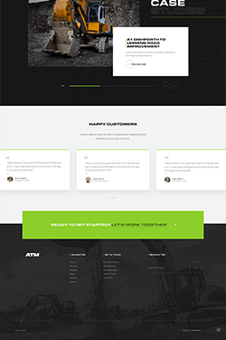 Hosting Company Layout Preview